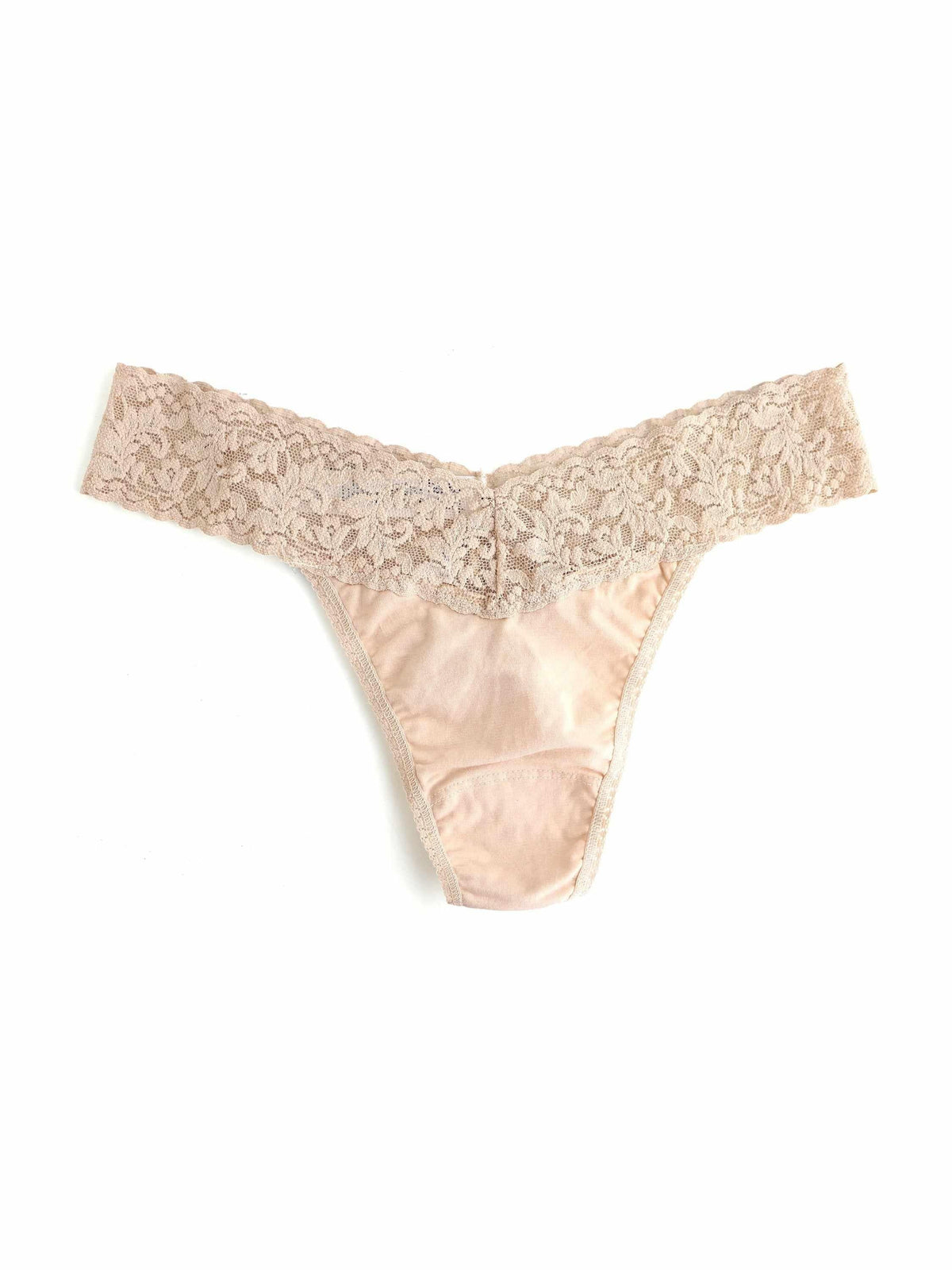 Supima® Cotton Original Rise Thong Chai - Hanky Panky