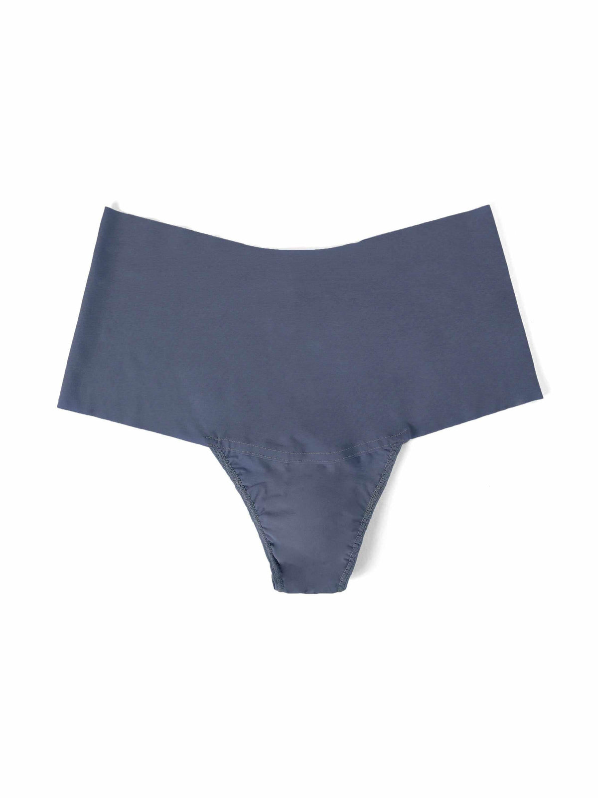 BreatheSoft™ High Rise Thong Granite Grey - Hanky Panky