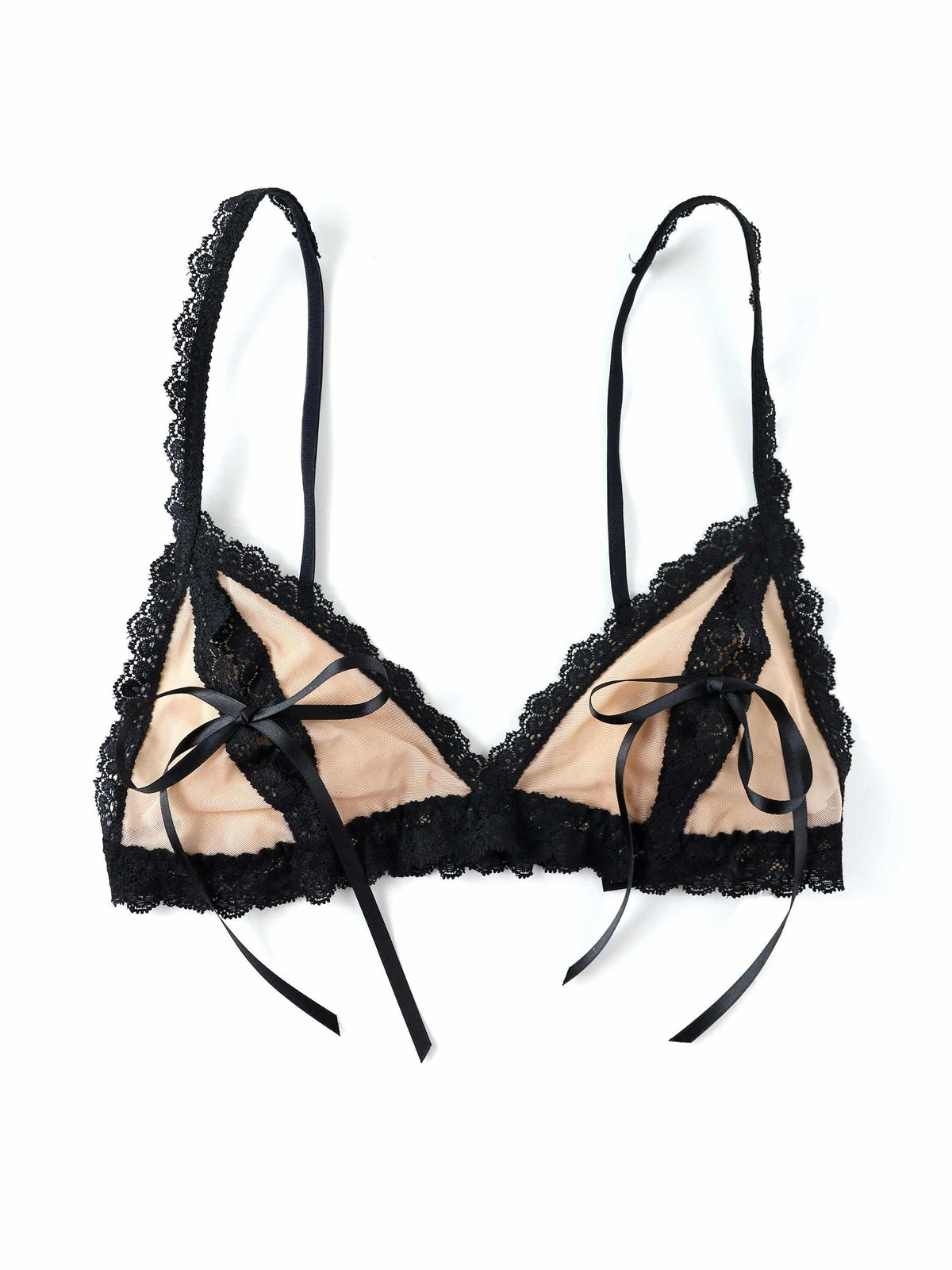 &oh™ Nude Illusion Tie Bralette - Hanky Panky