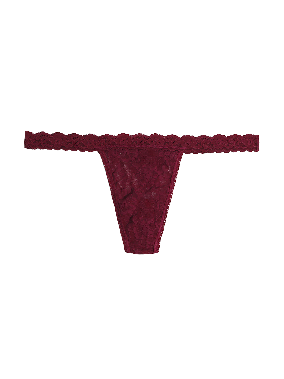 Signature Lace® G-String Dark Pomegranate Red - Hanky Panky