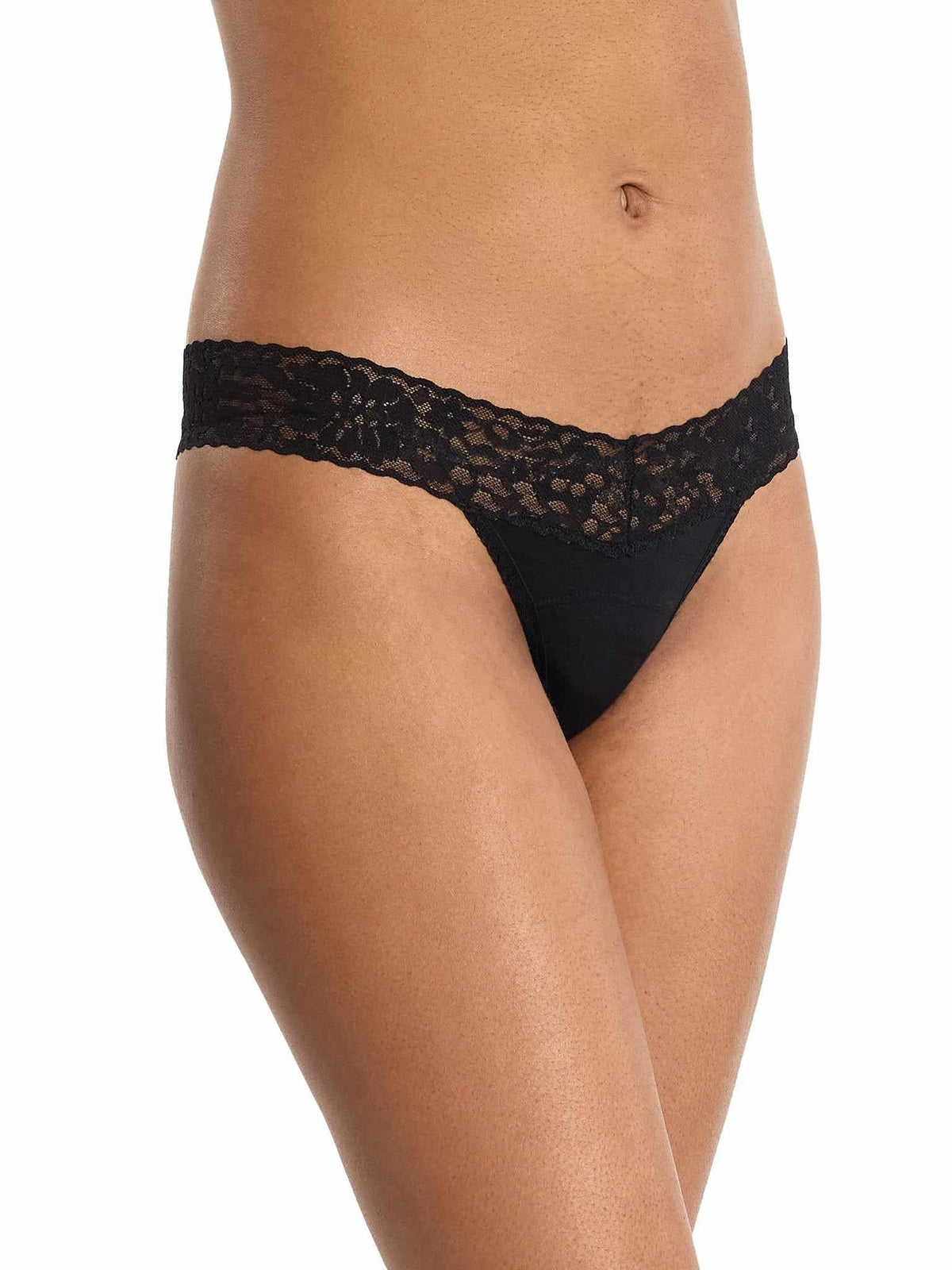 DreamEase™ Low Rise Thong Black - Hanky Panky