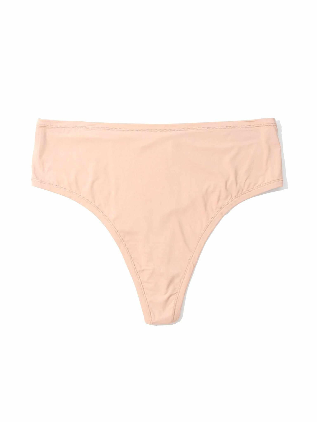 YourFit™ High Rise Thong Almond Milk Neutral Sale - Hanky Panky