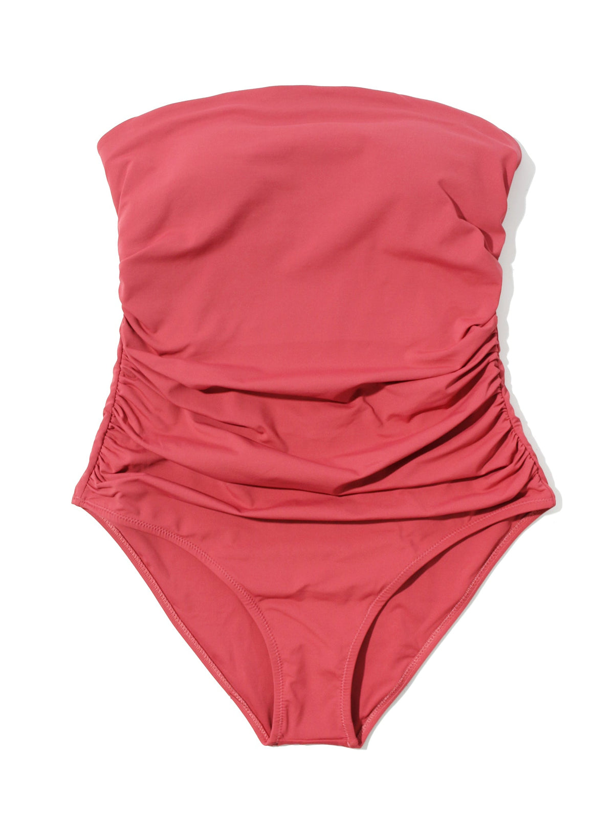 Bandeau One Piece Swimsuit Sunbaked Red Sale - Hanky Panky