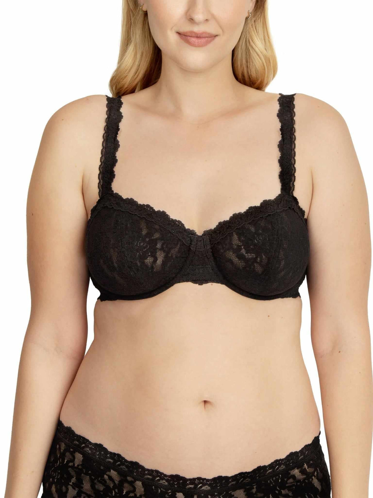 Signature Lace® Balconette Bra Black Sale - Hanky Panky
