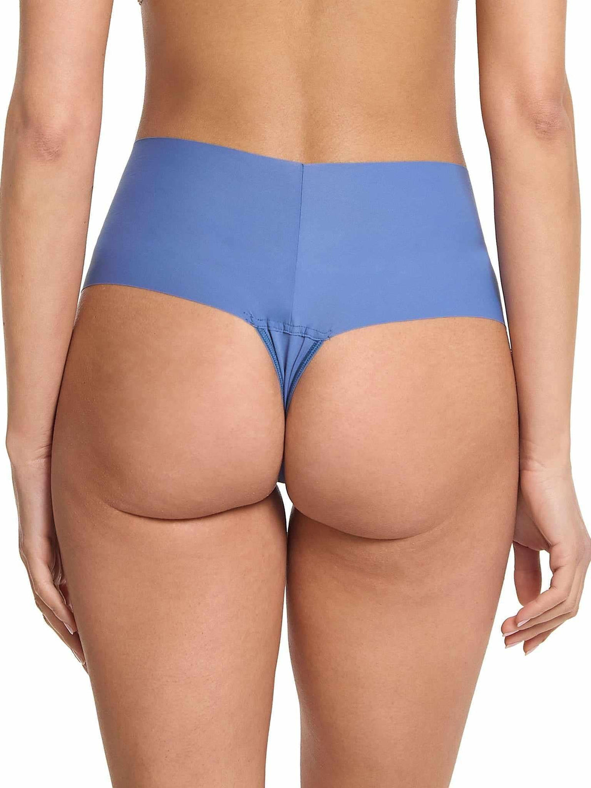 BreatheSoft™ High Rise Thong Rainy Day Blue - Hanky Panky