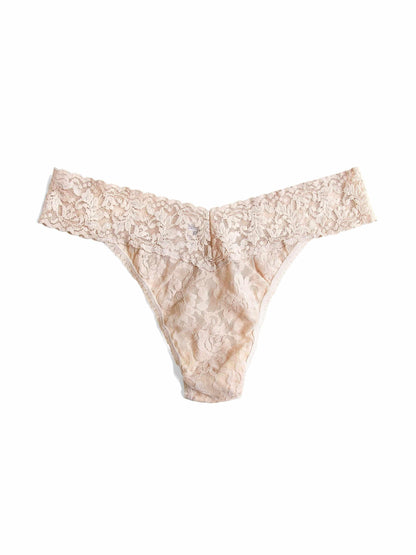 Signature Lace® Original Rise Thong Chai - Hanky Panky