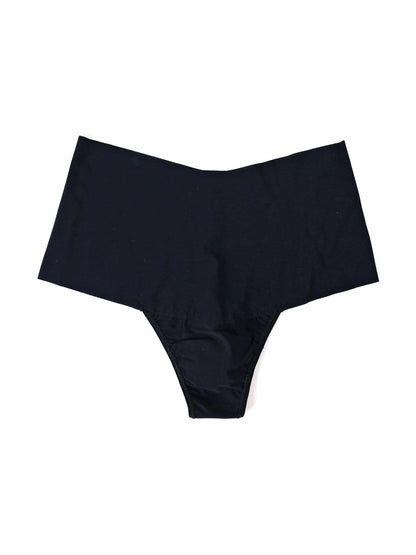 BreatheSoft™ High Rise Thong Black - Hanky Panky