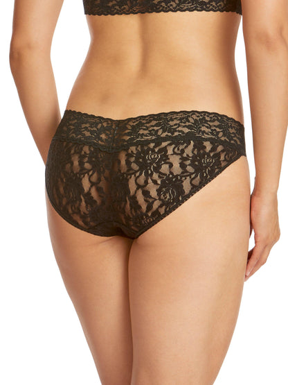 Signature Lace® V-Kini Black - Hanky Panky