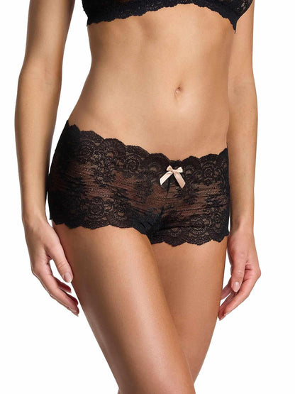 &oh™ Luxe Lace Crotchless Brief - Hanky Panky