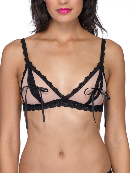 &oh™ Nude Illusion Tie Bralette - Hanky Panky