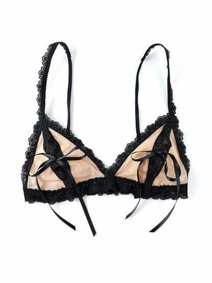 &oh™ Nude Illusion Tie Bralette - Hanky Panky