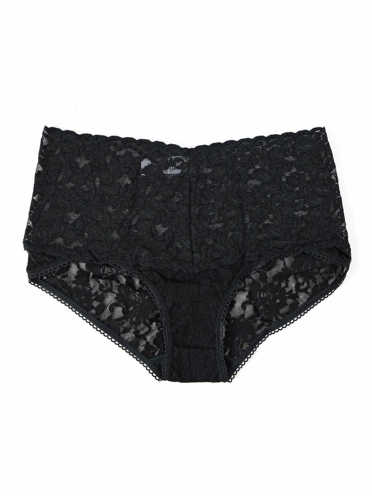 Retro Lace V-Kini Black - Hanky Panky