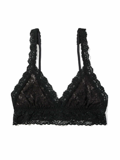 Black Lace Crossover Bralette - Hanky Panky