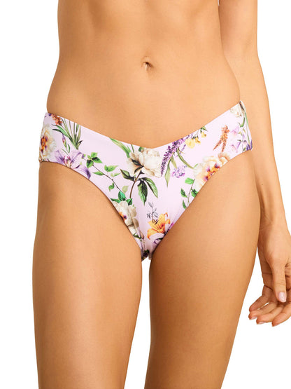 V-Kini Swimsuit Bottom Fawning Flora Purple - Hanky Panky