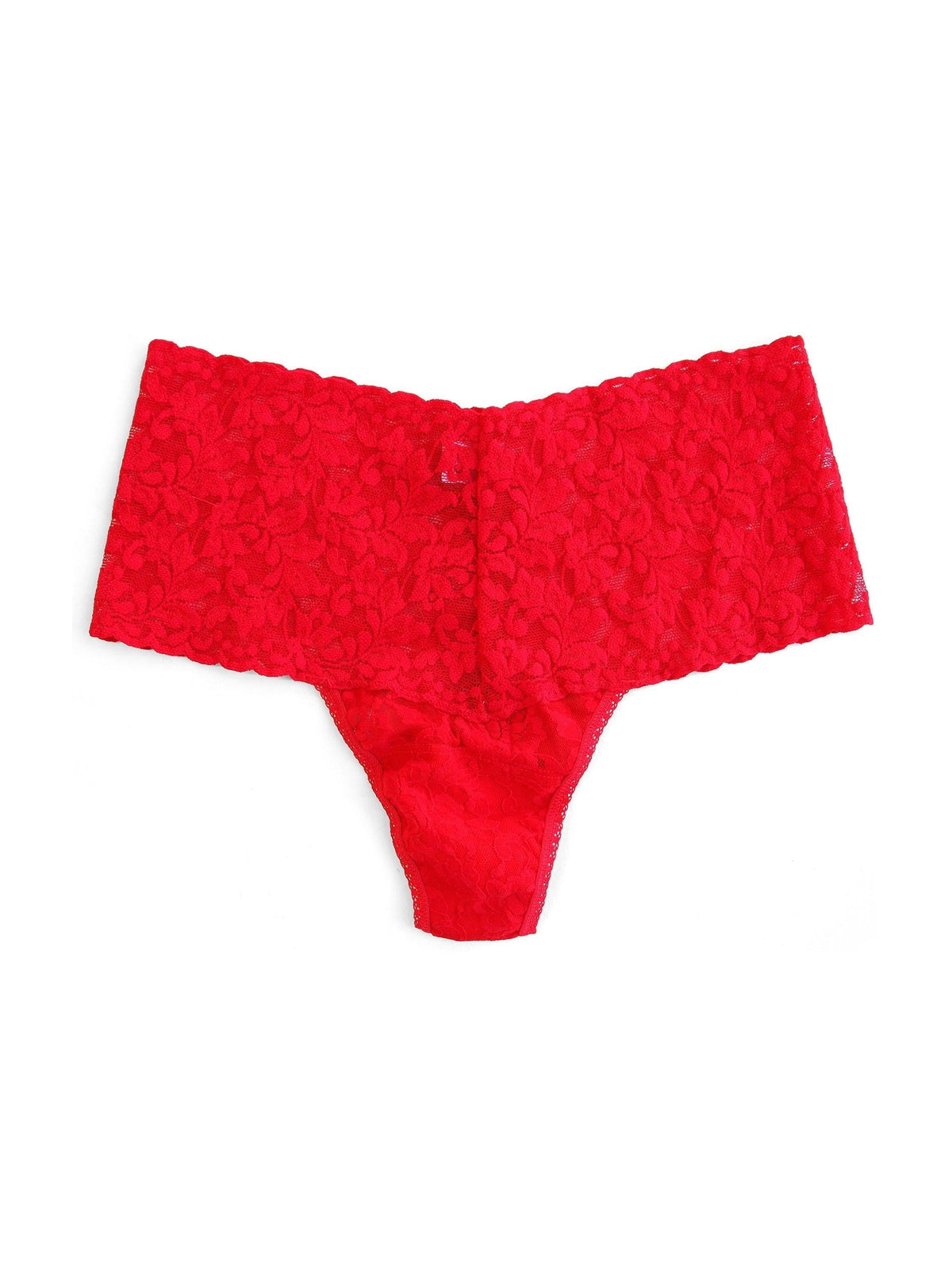 Retro Lace Thong Red - Hanky Panky