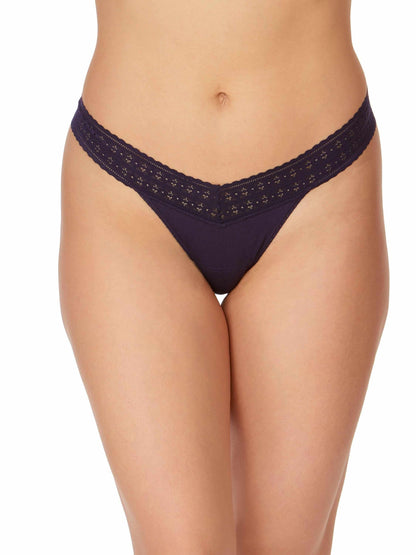 DreamEase™ Low Rise Thong Indigo Blue - Hanky Panky