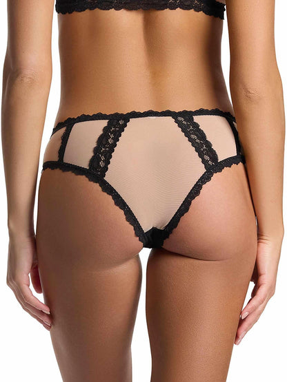 &oh™ Nude Illusion Crotchless Bikini - Hanky Panky