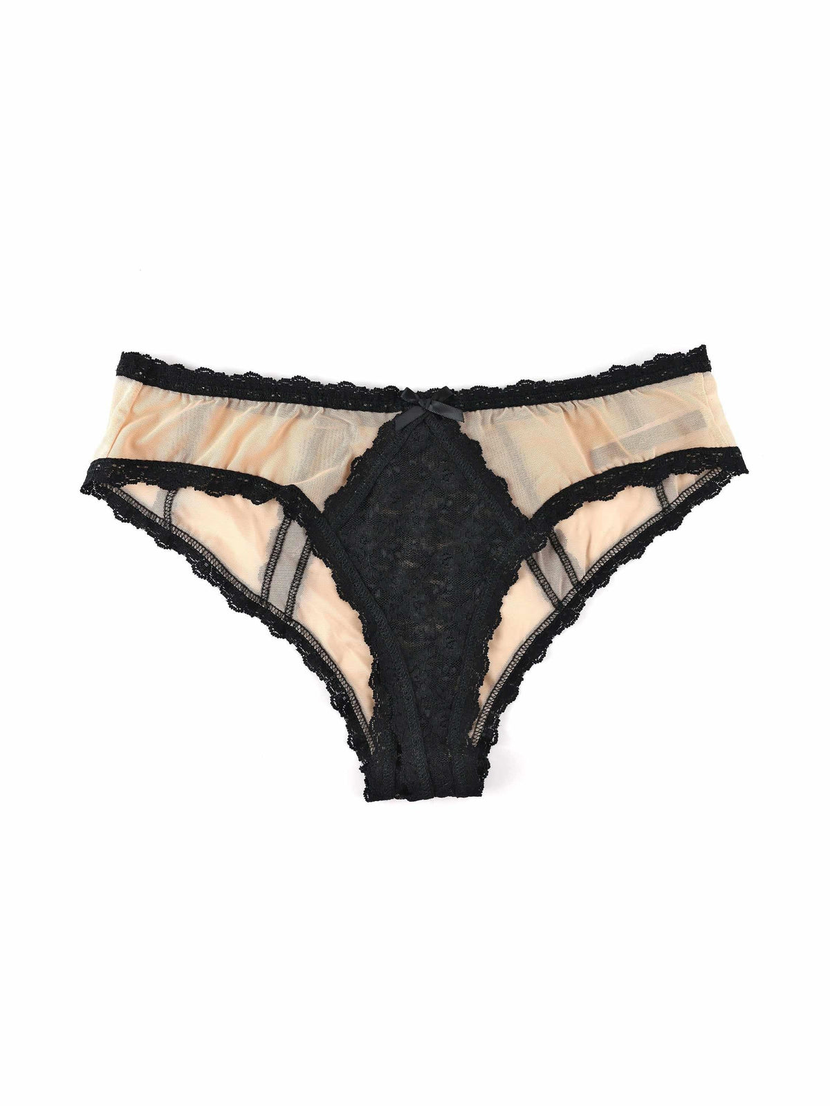 &oh™ Nude Illusion Crotchless Bikini - Hanky Panky
