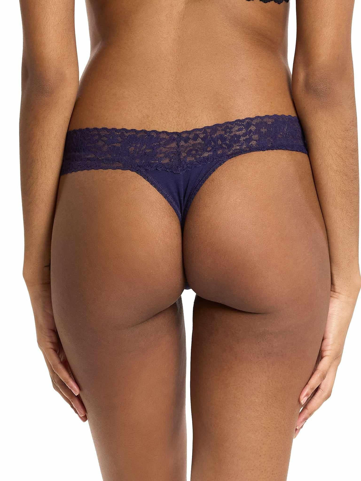 DreamEase™ Original Rise Thong Indigo Blue - Hanky Panky