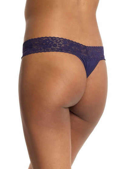 DreamEase™ Original Rise Thong Indigo Blue - Hanky Panky
