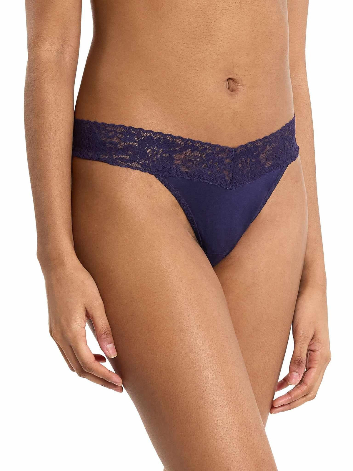 DreamEase™ Original Rise Thong Indigo Blue - Hanky Panky