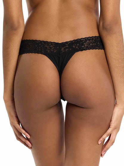 DreamEase™ Original Rise Thong Black - Hanky Panky