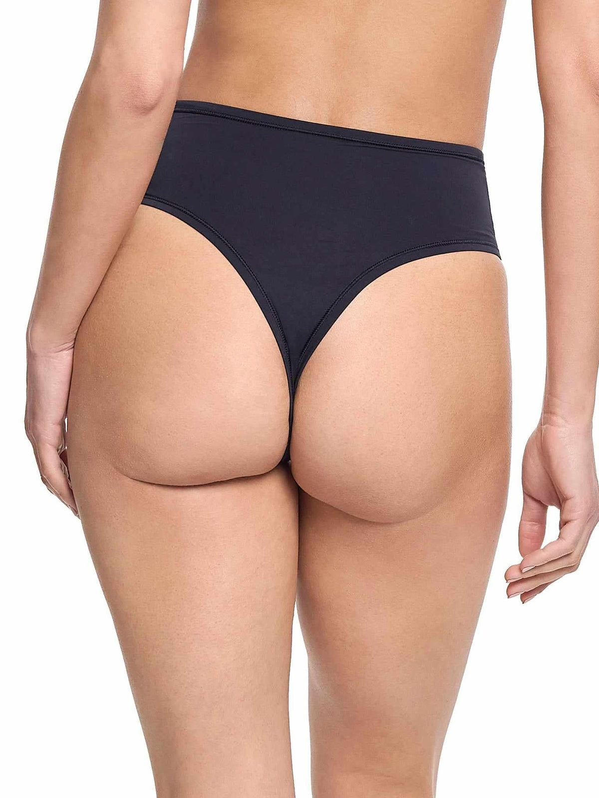 YourFit™ High Rise Thong Black Sale - Hanky Panky