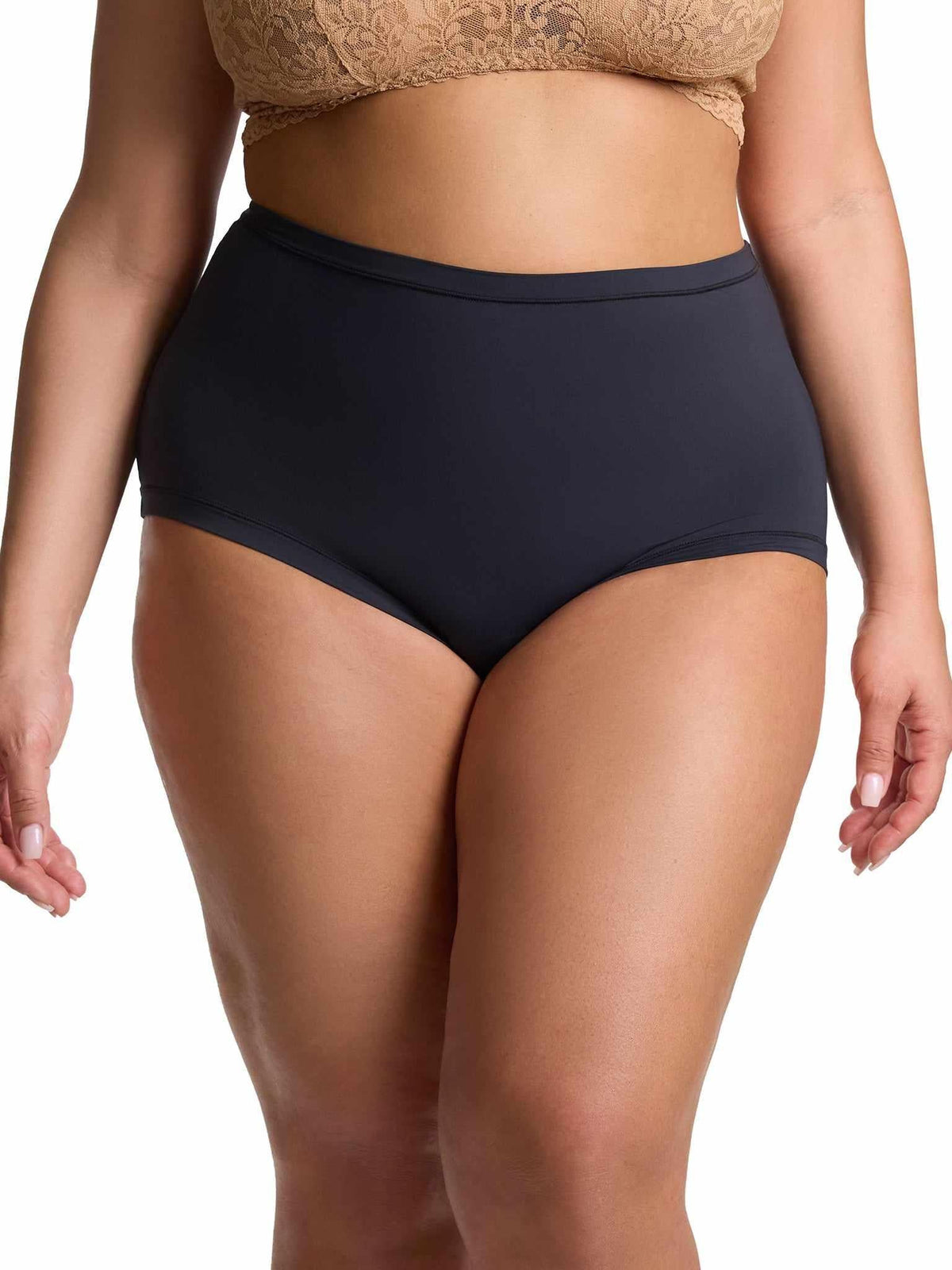 YourFit™ High Rise Thong Black Sale - Hanky Panky