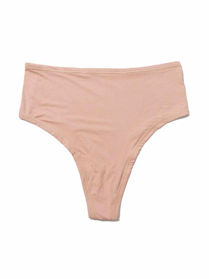 YourFit™ High Rise Thong Almond Milk Neutral Sale - Hanky Panky