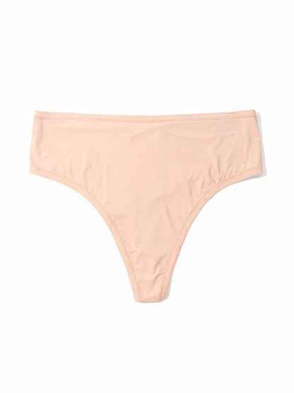 YourFit™ High Rise Thong Almond Milk Neutral Sale - Hanky Panky