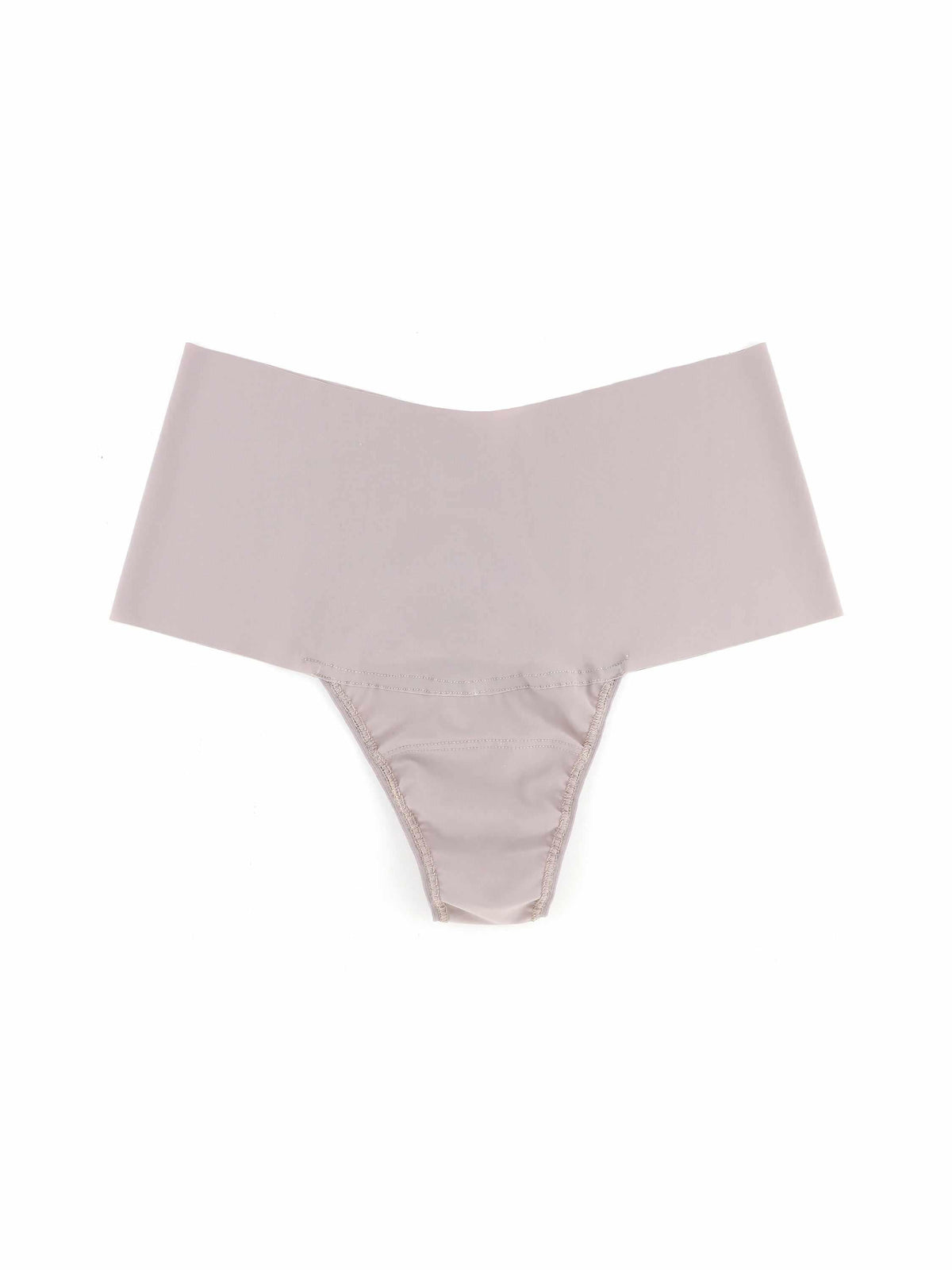 BreatheSoft™ High Rise Thong Evening Grey - Hanky Panky