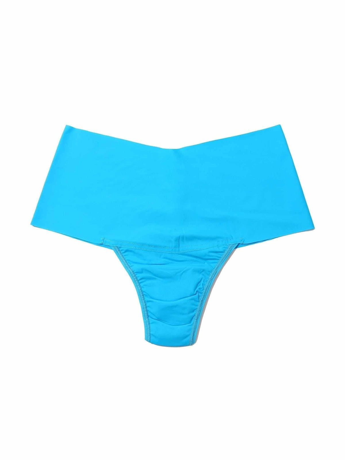 BreatheSoft™ High Rise Thong So Cerulean Blue Sale - Hanky Panky