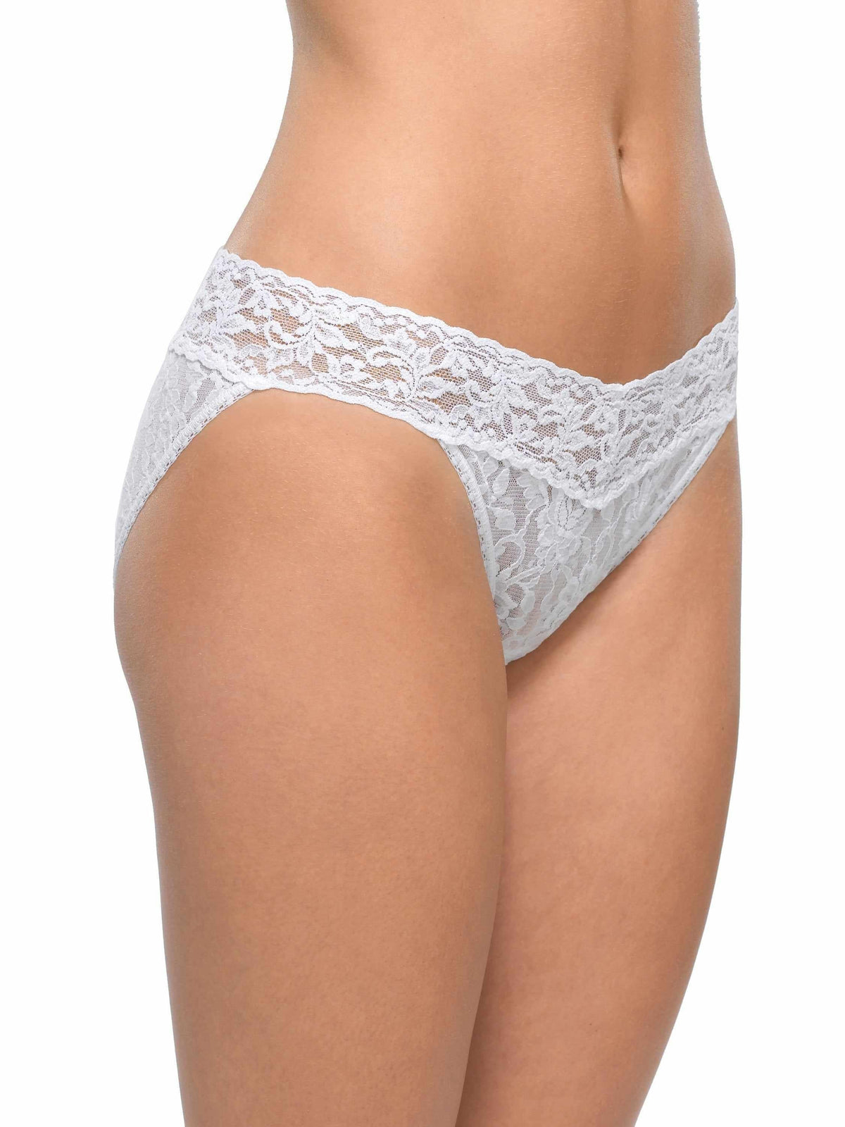 Signature Lace® V-Kini White - Hanky Panky