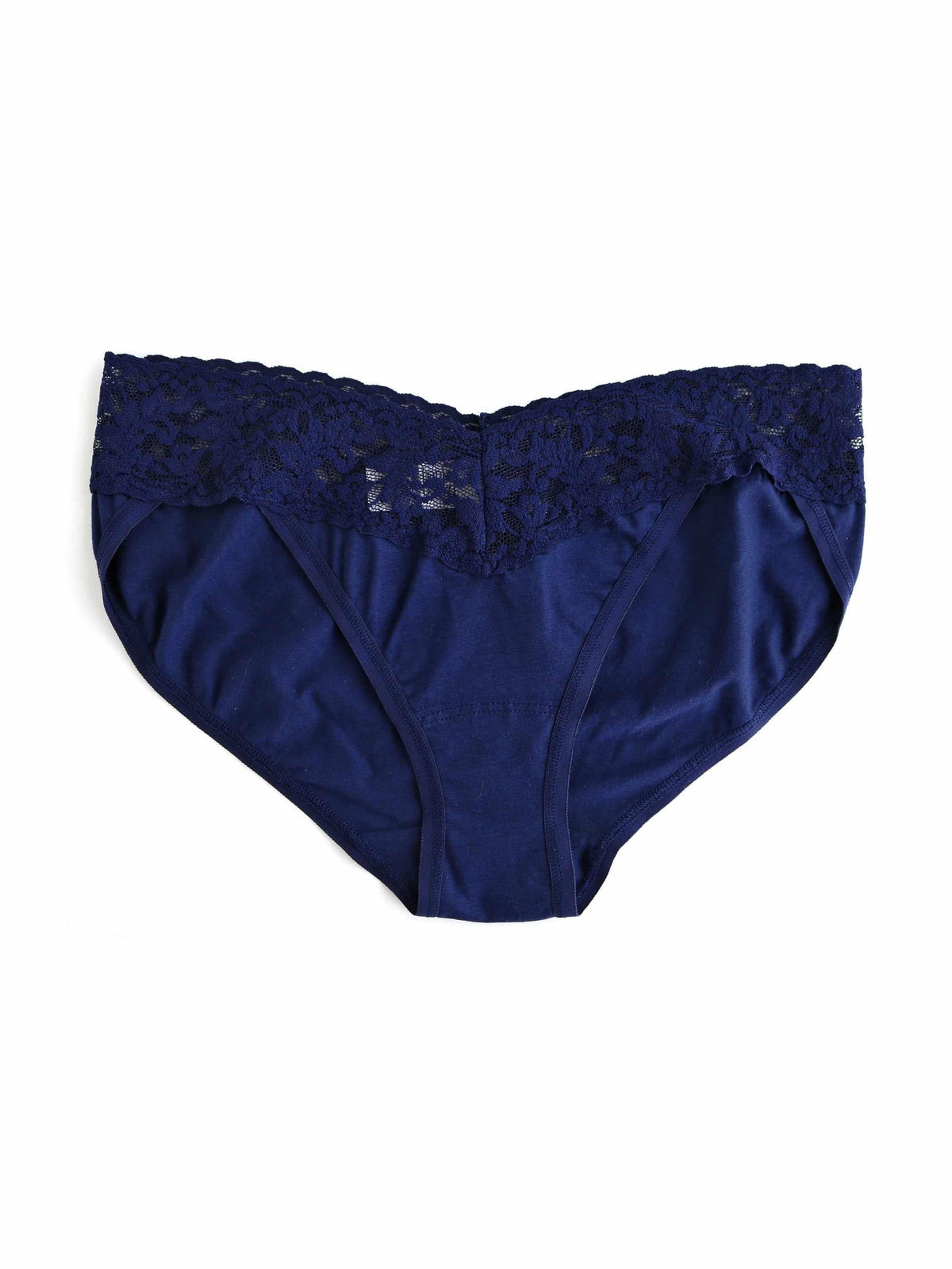 Supima® Cotton V-kini Navy - Hanky Panky