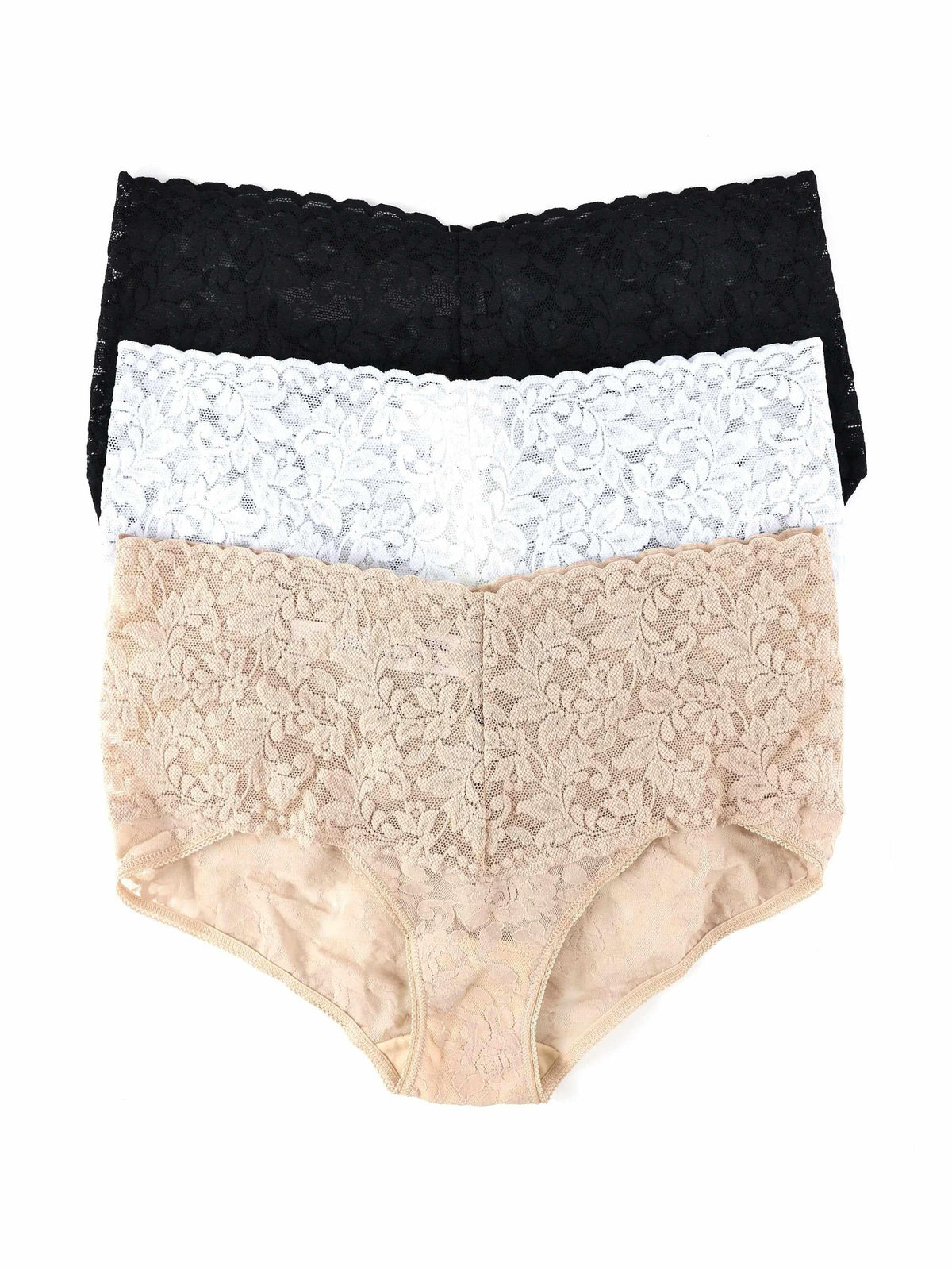 3 Pack Signature Lace® Retro V-kini - Hanky Panky