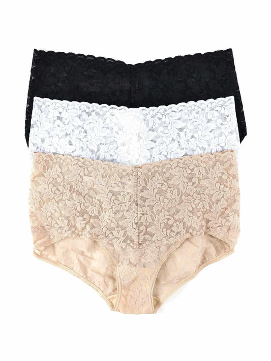 3 Pack Signature Lace® Retro V-kini - Hanky Panky