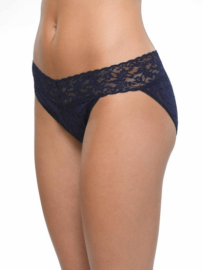 Signature Lace® V-Kini Navy - Hanky Panky