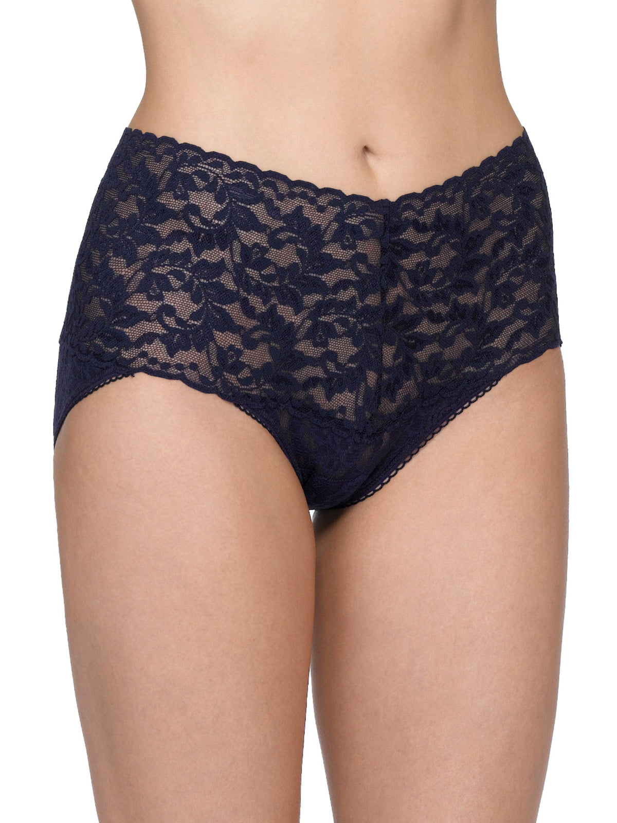 Retro Lace V-Kini Navy - Hanky Panky