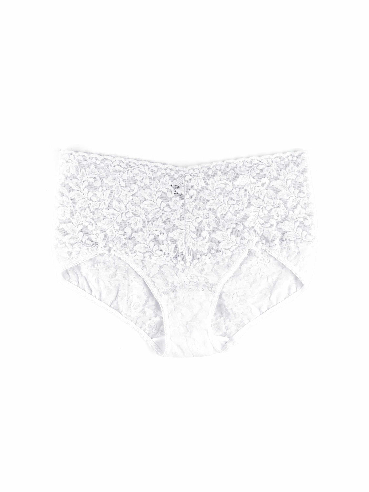 Retro Lace V-Kini White - Hanky Panky