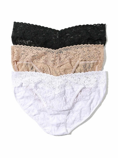 3 Pack Signature Lace® V-kini - Hanky Panky
