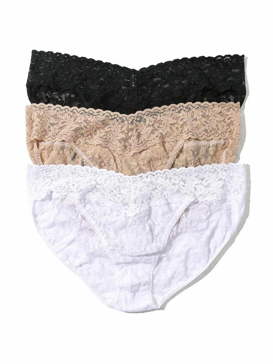3 Pack Signature Lace® V-kini - Hanky Panky