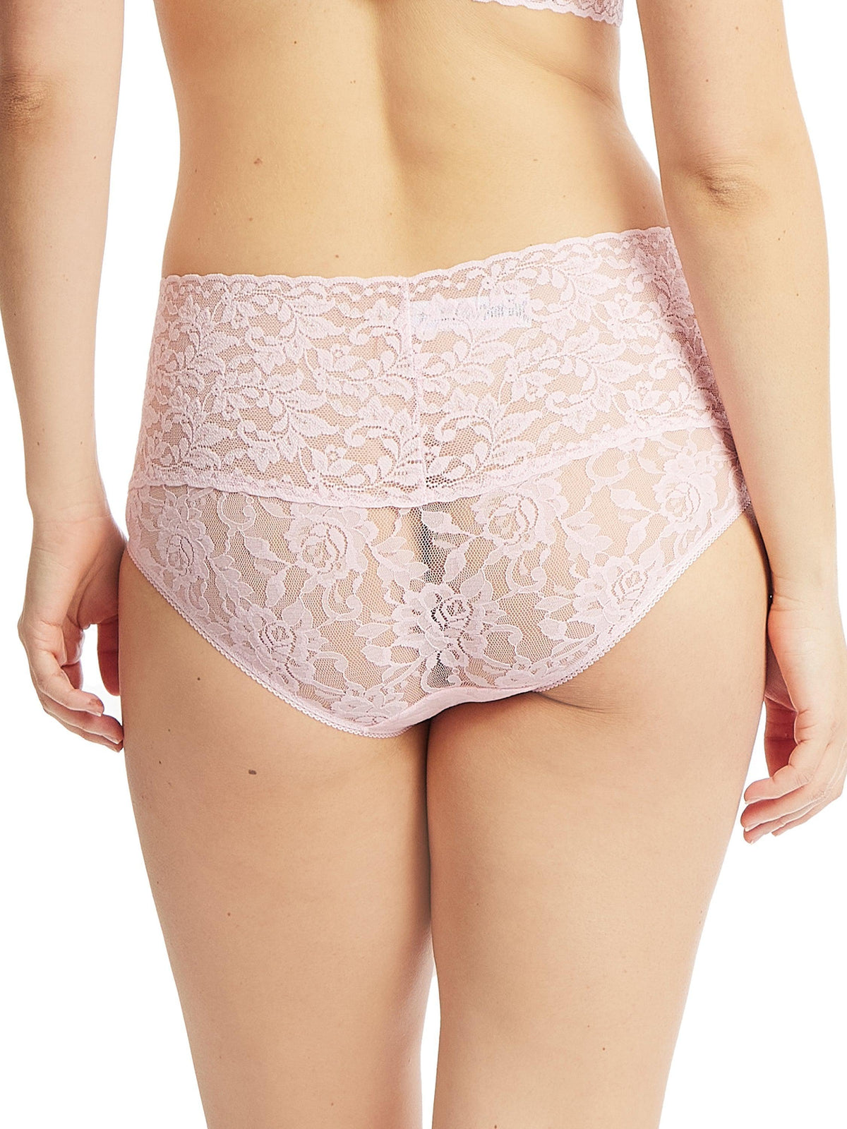 Retro Lace V-Kini Bliss Pink - Hanky Panky