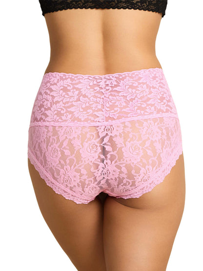 Retro Lace Boyshort Strawberry Lemonade Pink - Hanky Panky