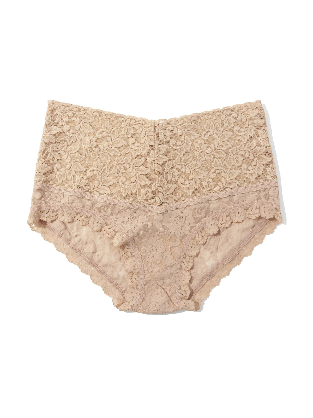 Retro Lace Boyshort Chai - Hanky Panky