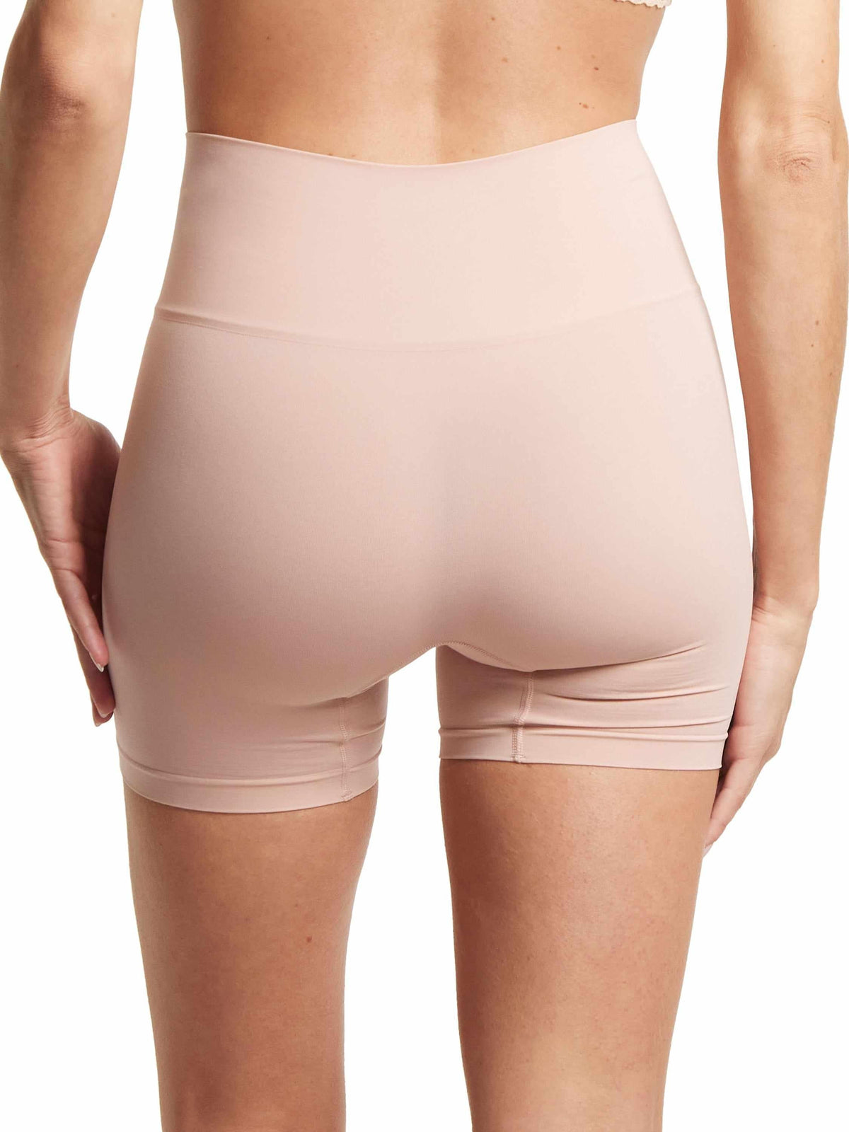 HANKY PANKY BODY™ High Rise Bike Short Inner Peace Beige - Hanky Panky