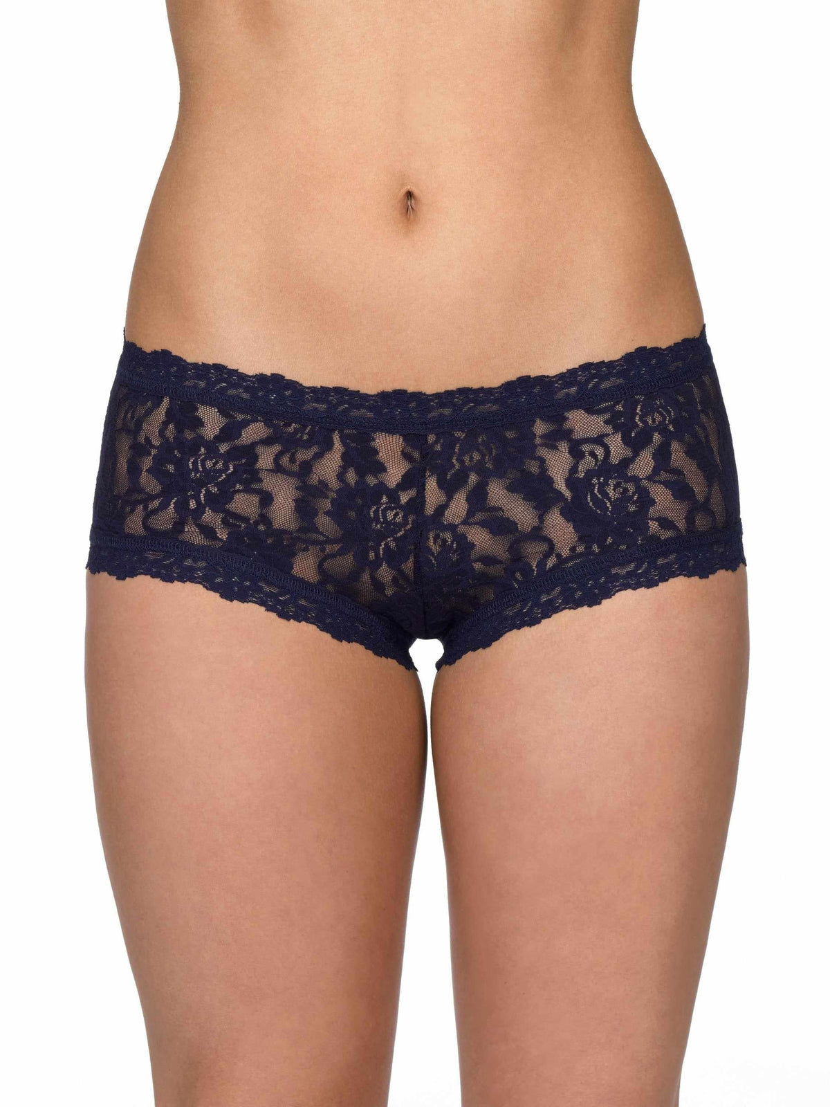 Signature Lace® Boyshort Navy - Hanky Panky