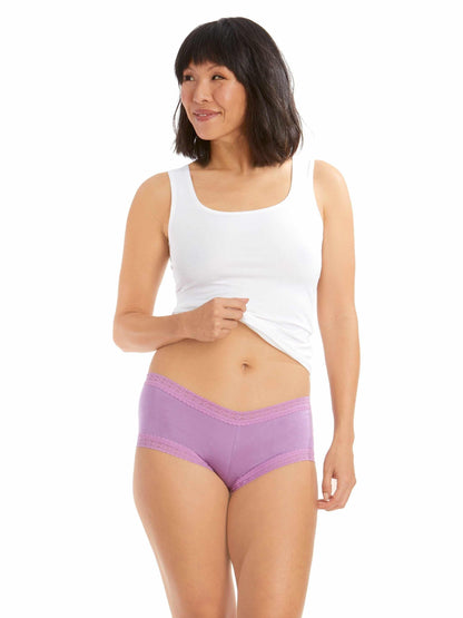 DreamEase™ Boyshort Berry Pie Purple - Hanky Panky