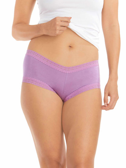 DreamEase™ Boyshort Berry Pie Purple - Hanky Panky
