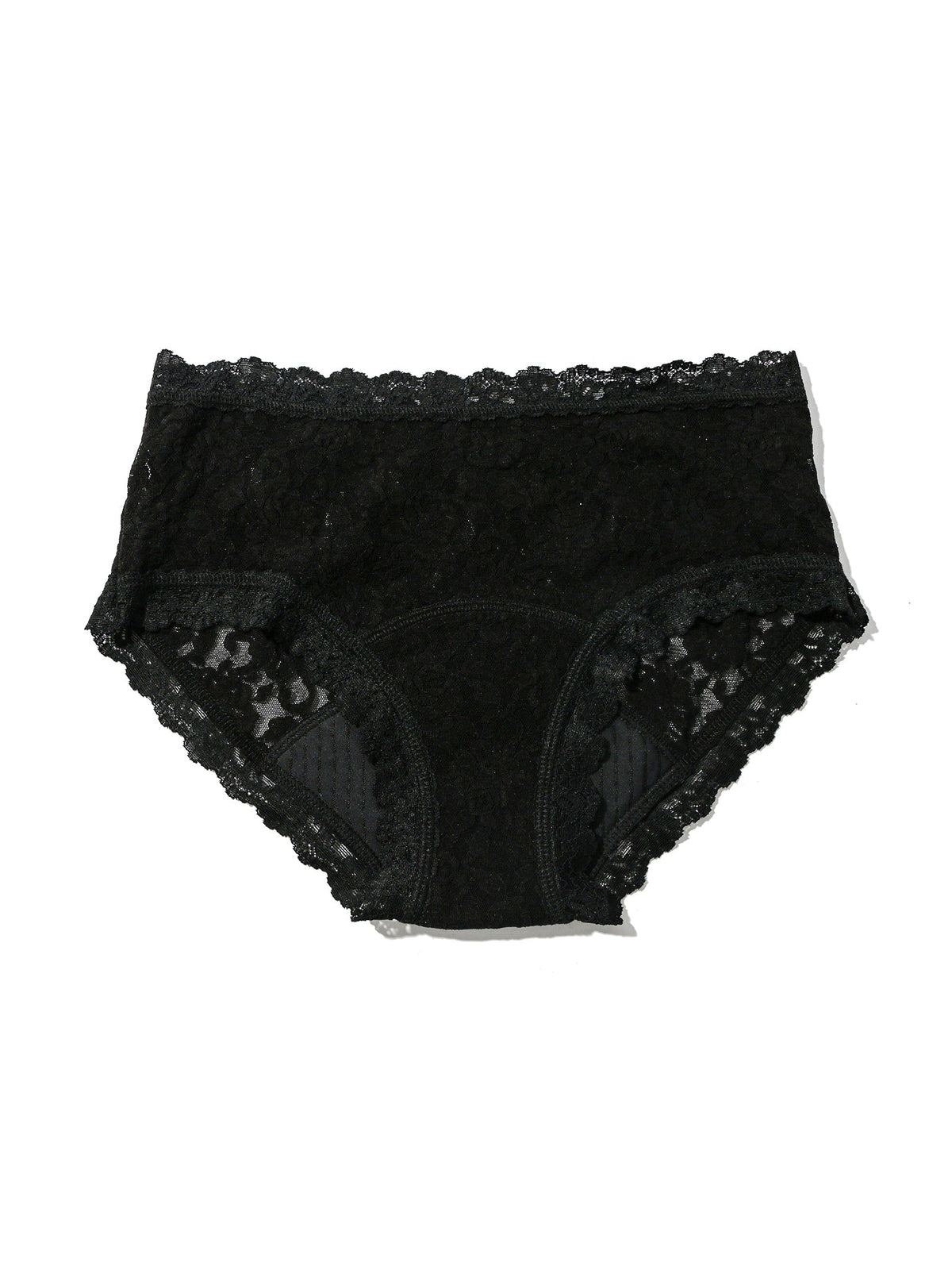 Signature Lace® Leakproof Boyshort Black - Hanky Panky