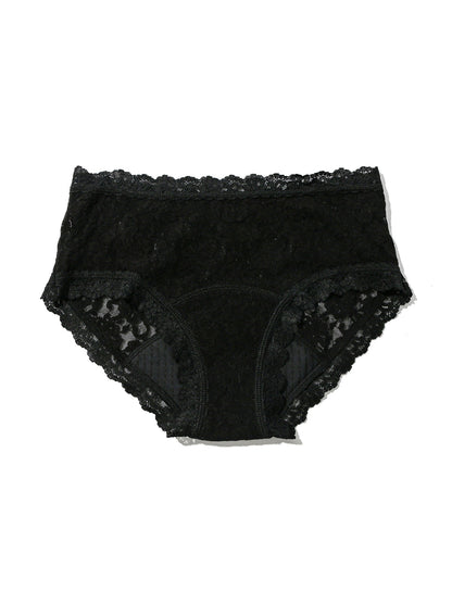 Signature Lace® Leakproof Boyshort Black - Hanky Panky